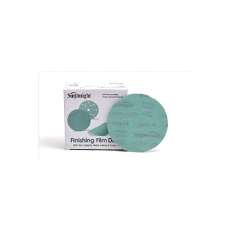 Sunmight Usa Film - 6in No Hole Grip Disc Grit 2500, 50PK 1424